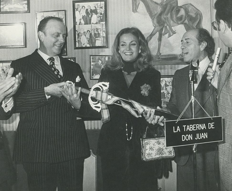 Con Carmen Sevilla y López Vázquez