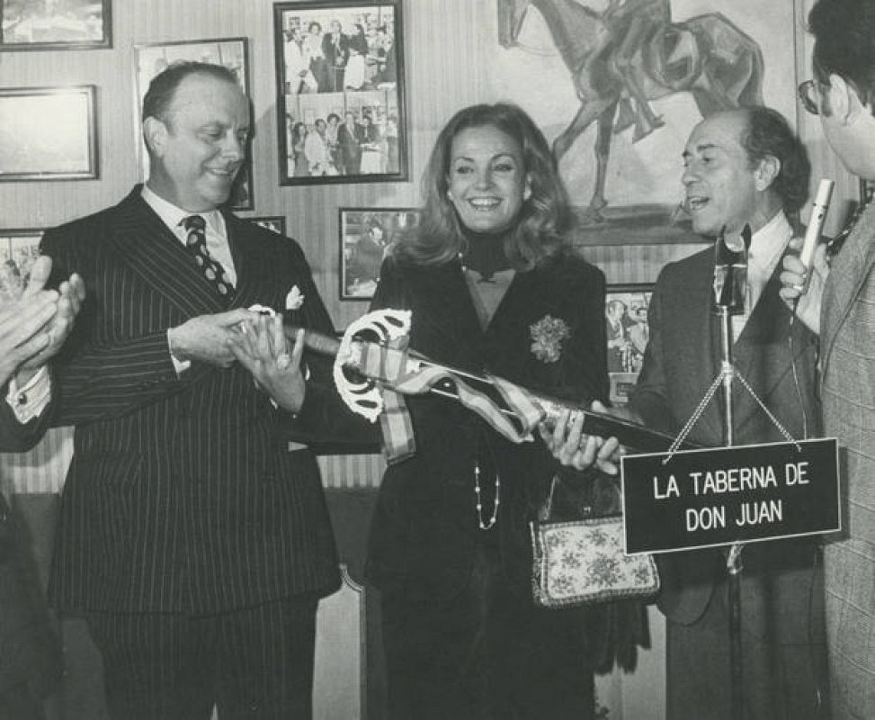 Con Carmen Sevilla y López Vázquez 