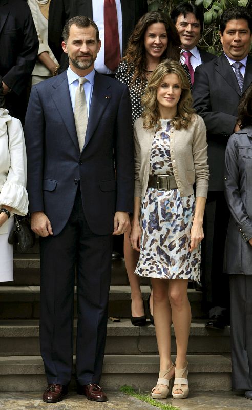 Don Felipe y doña Letizia mantienen encuentros con las principales autoridades del país.