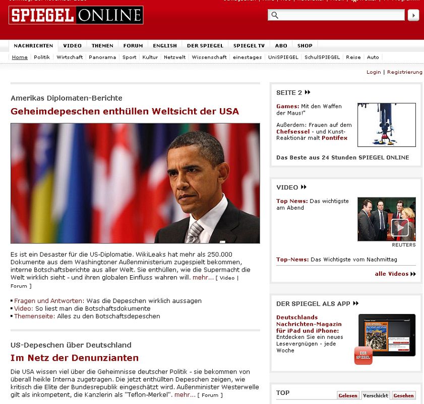 El primer ministro israelí, Benjamín Netanyahu, ha asegurado que no teme las inminentes revelaciones de Wikileaks.