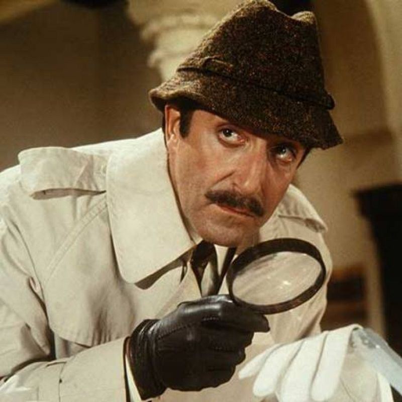 El mítico Peter Sellers en su papel de detective en "La Pantera rosa", de 1963.