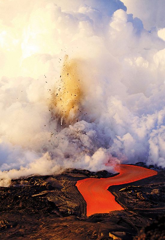 El poder de la naturaleza y la erupción del volcán Kiluea