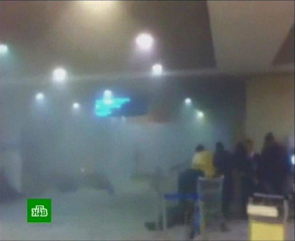 Explosión en el aeropuerto de Domodédovo