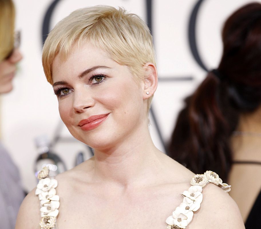 Michelle Williams arrives at the 68th annual Golden Globe Awards in Beverly Hills