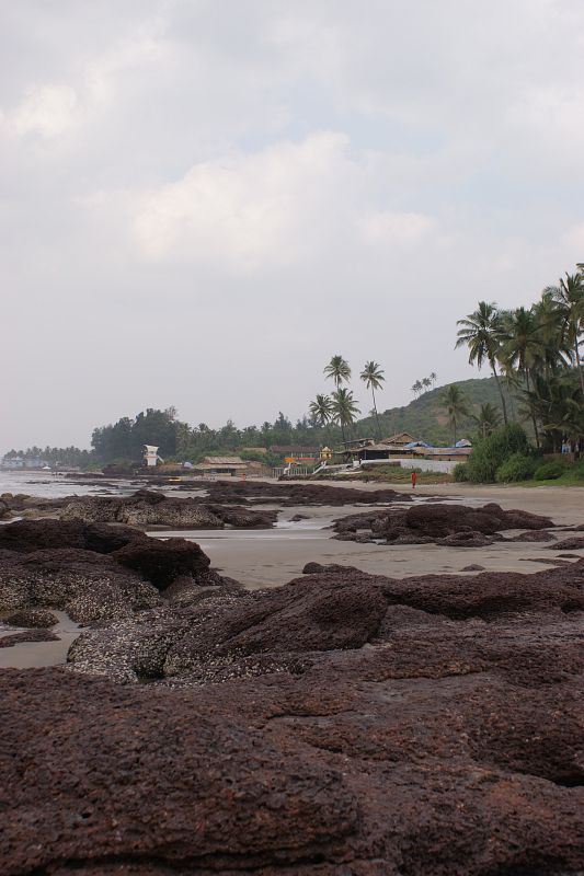 Cada vez es más difícil encontrar playas desiertas en Goa.
