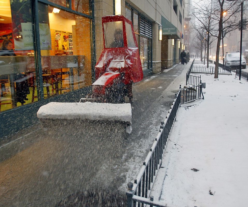 TORMENTA DE HIELO Y NIEVE