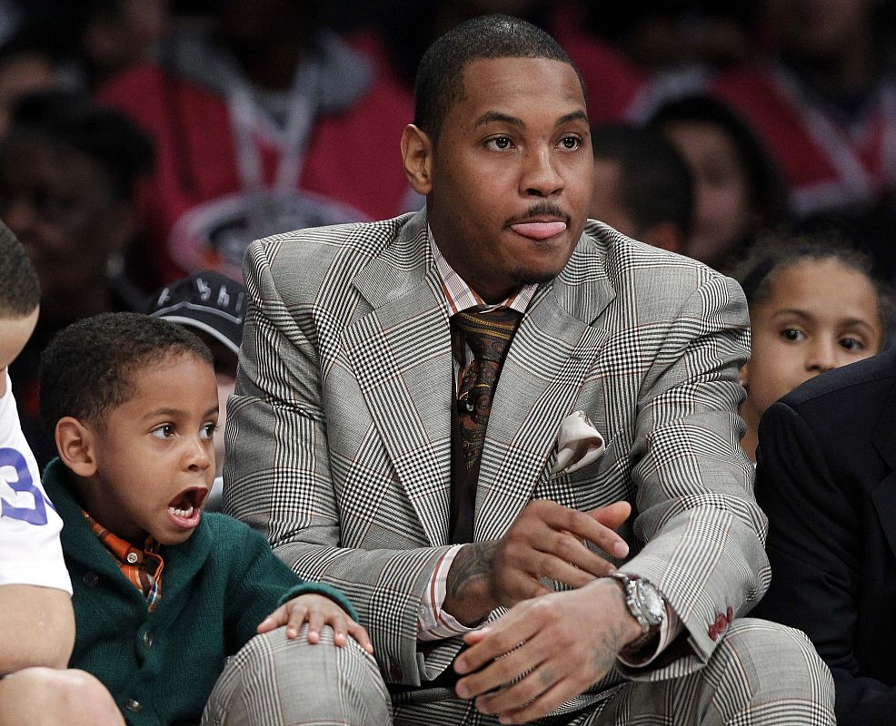 Carmelo Anthony dirigió a los jugadores de segundo año.