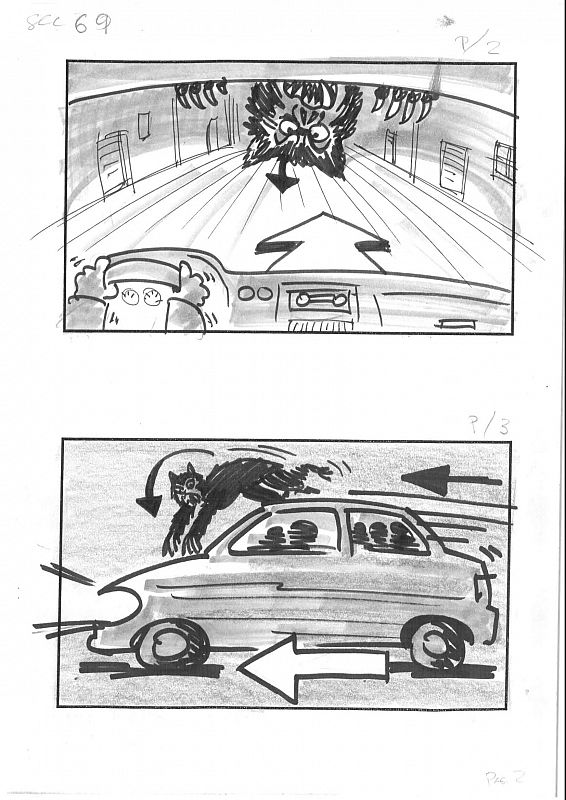 Storyboard de 'Lobos de Arga'