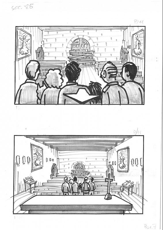 Storyboard de 'Lobos de Arga'