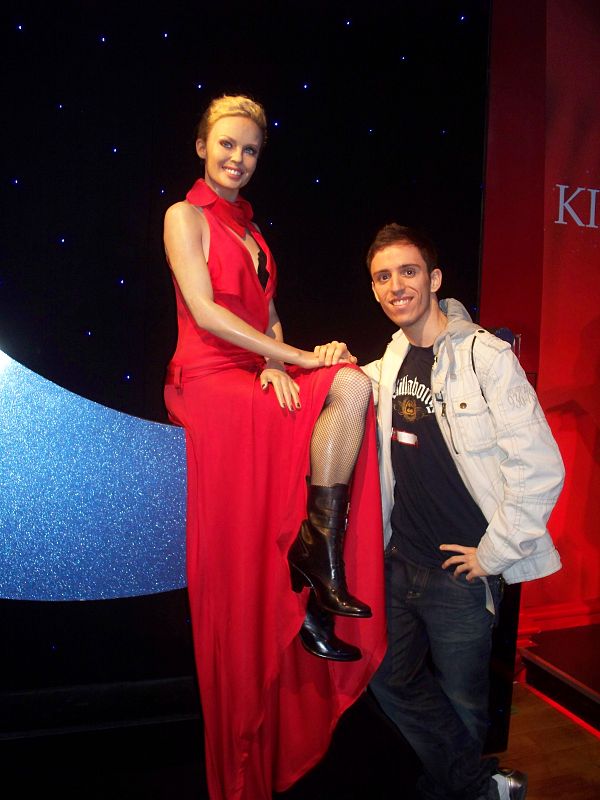 Kylie y Nico in London!