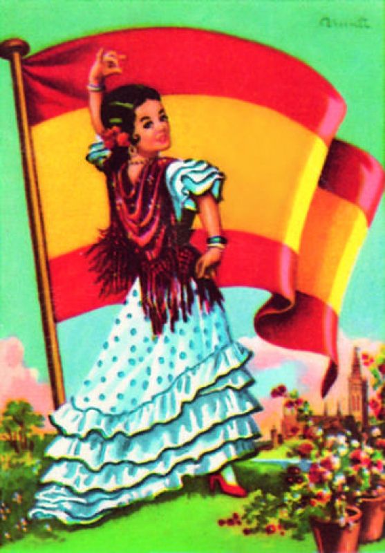  Cromo de 'Banderas del Universo': España