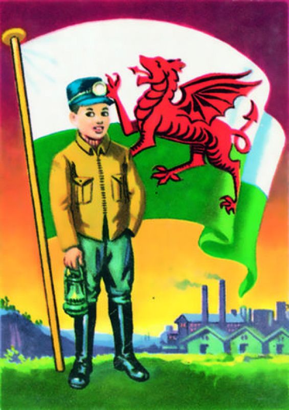  Cromo de 'Banderas del Universo': Gales