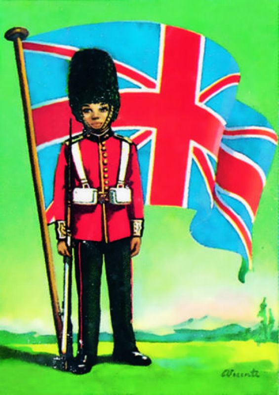  Cromo de 'Banderas del Universo': Inglaterra