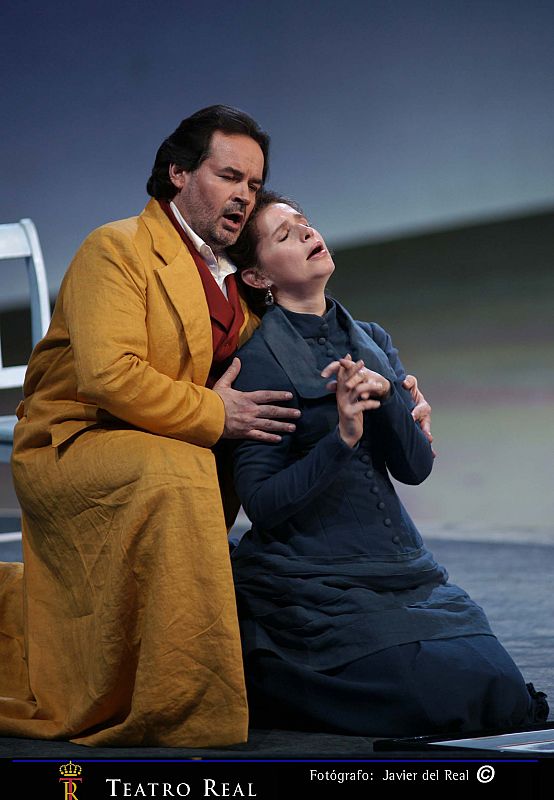 Otro momento de los ensayos del Werther de Massenet en el Teatro Real