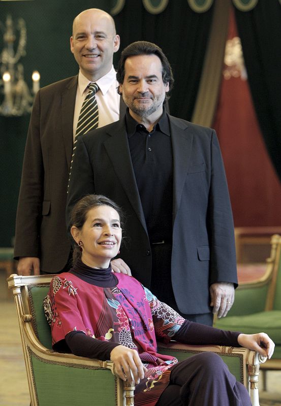 José Bros (Werther) y Sophie Koch (Carlota) durante la presentación el lunes de 'Werther' en el Teatro Real