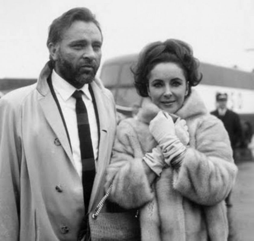 Richard Burton fue el quinto y sexto marido de Elizabeth Taylor