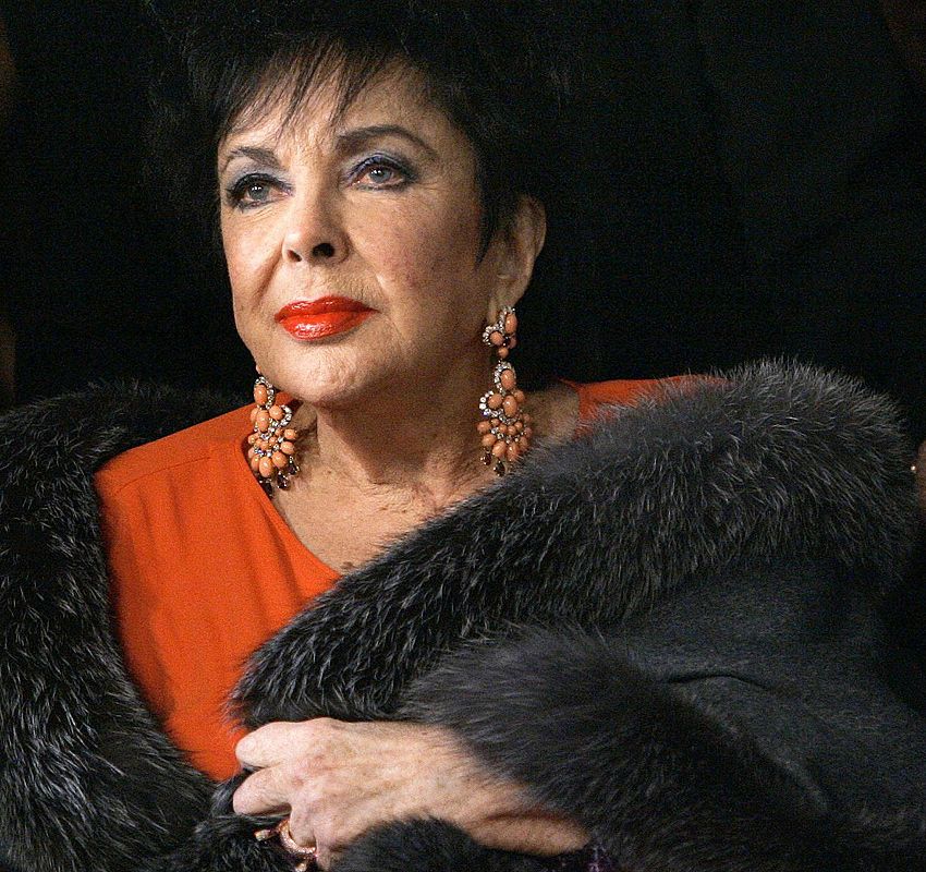 Elizabeth Taylor, en Los Angeles en 2007.