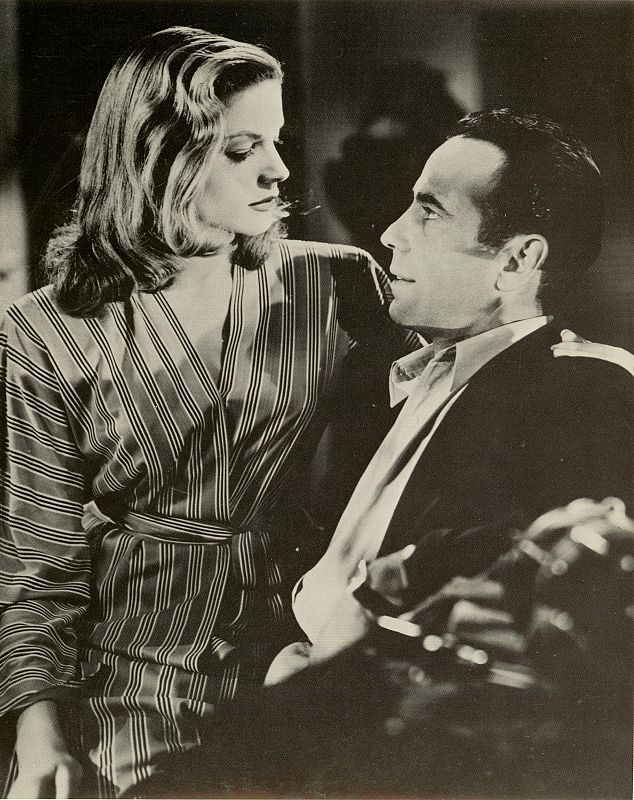 Lauren Bacall y Humphrey Bogart