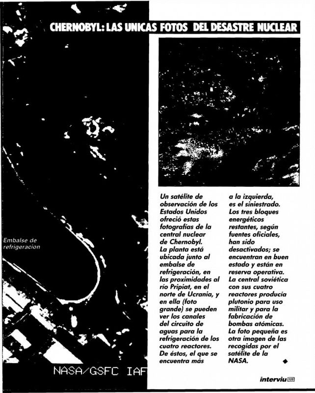 "Interviú" publicaba las que decía eran las únicas fotos del desastre