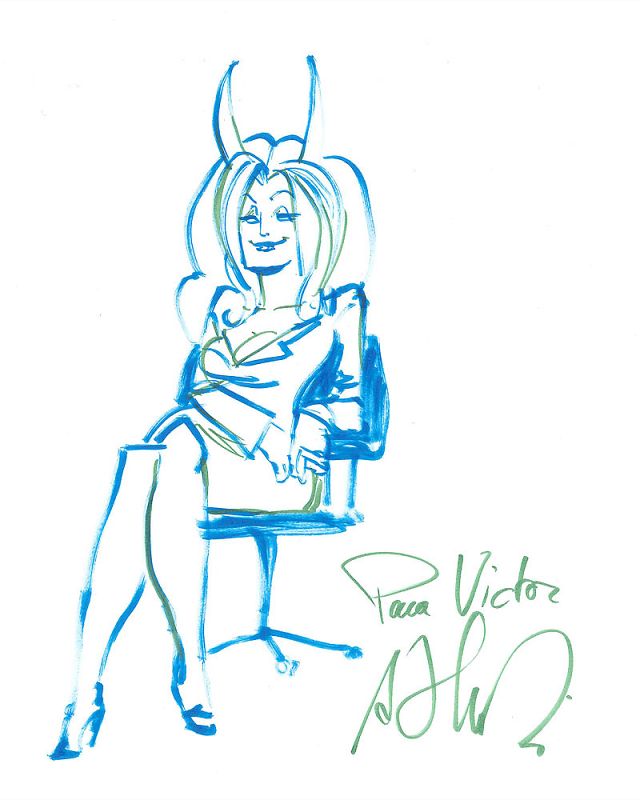 Dedicatoria de Arthur de Pins ('Zombillenium')