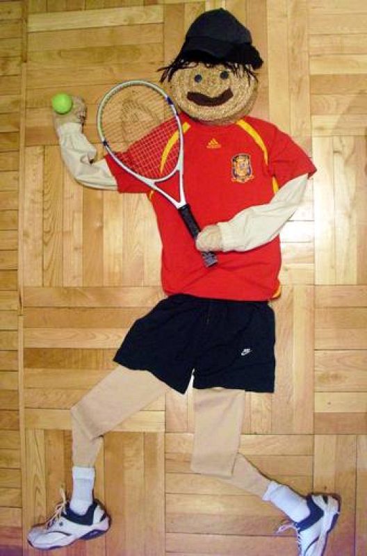 Tenis en 2D, aquí os dejo mi creación XD todo un tenista profesional en mi habitación