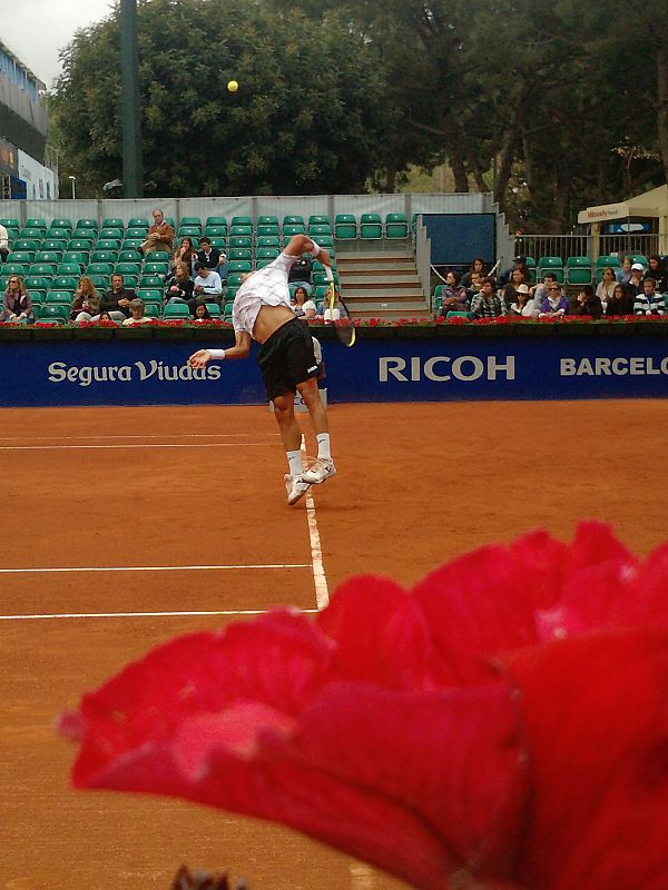 Saque de Feliciano ¡en primera fila!