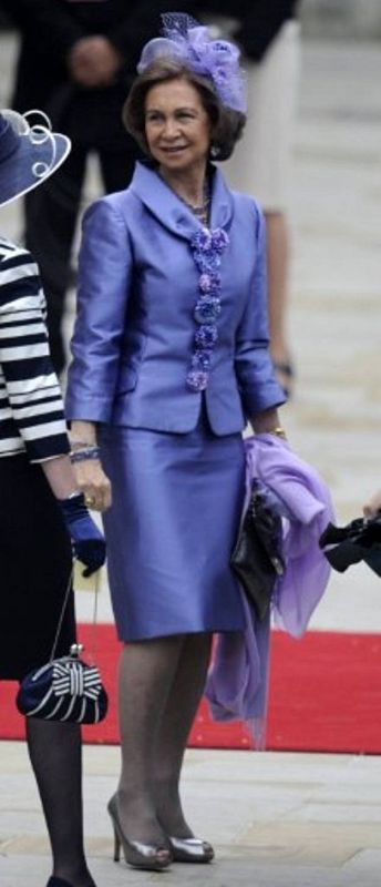 La reina Sofía.