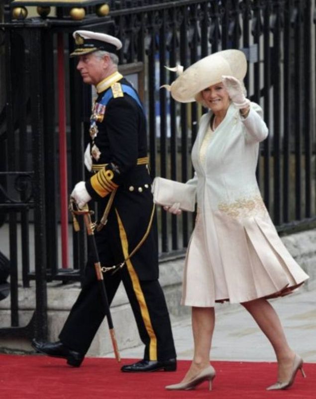 El príncipe Carlos y su esposa Camila, duquesa de Cornualles.