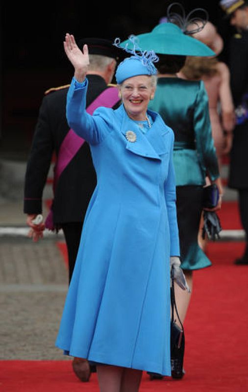  La reina Margarita de Dinamarca.