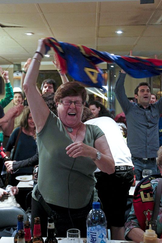 CELEBRACIÓN TÍTULO DE LIGA EN BARCELONA