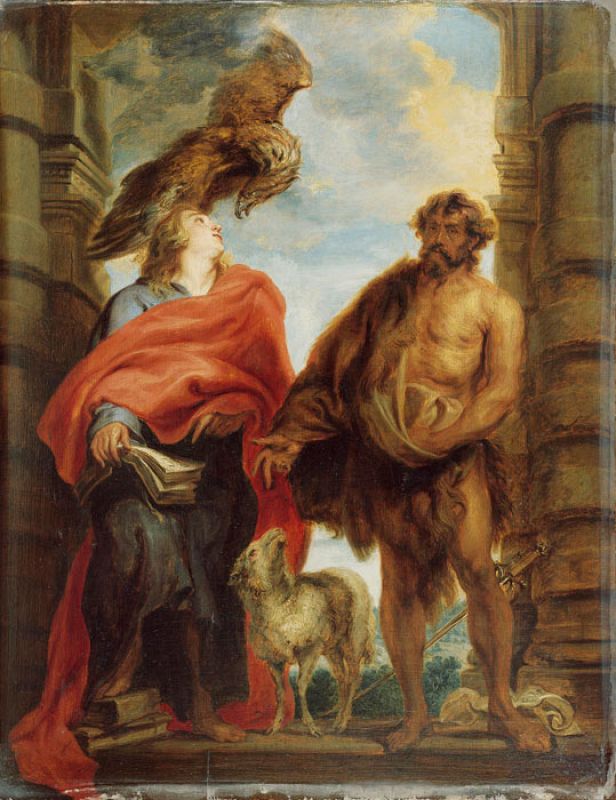 Los Santos Juanes (1618-1620) de Antoon van Dyck