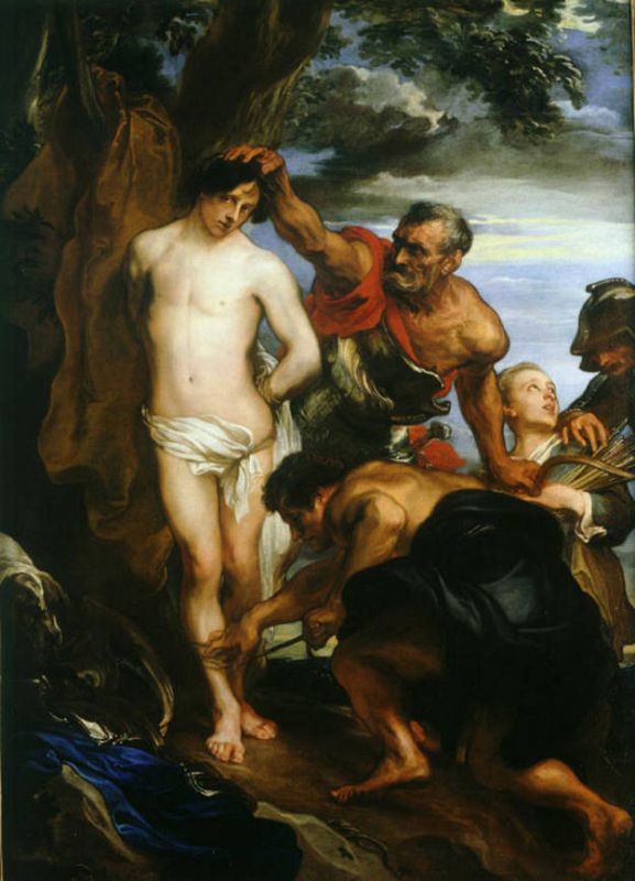 'Martirio de San Sebastián' (1621-1627) de Antoon van Dyck