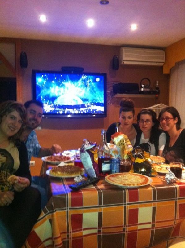 Iban González y susu amigos