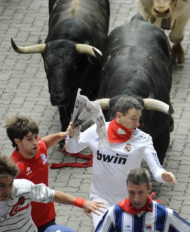 Primer encierro San Fermín 2011