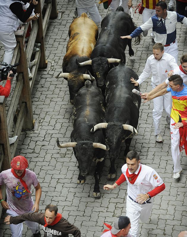 Primer encierro San Fermín 2011