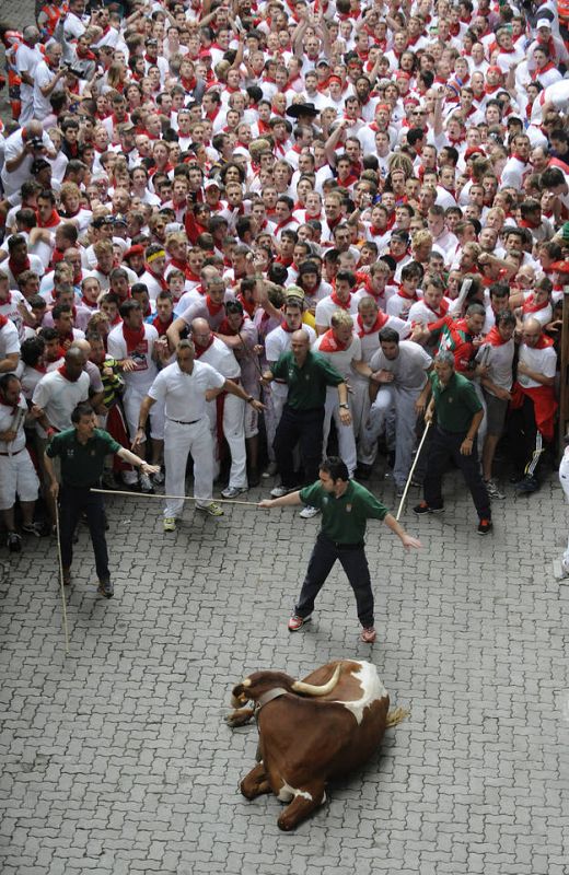 Primer encierro San Fermín 2011