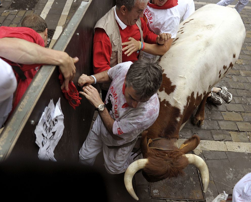 Primer encierro de San Fermín 2011