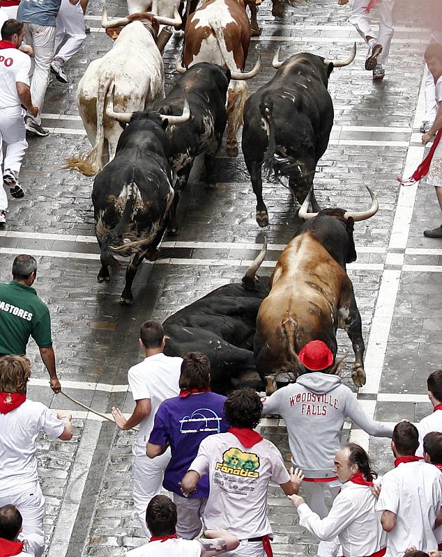 Primer encierro de San Fermín 2011