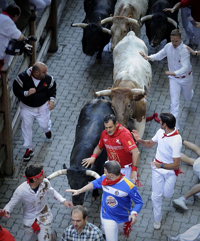 Segundo encierro de San Fermín 2011