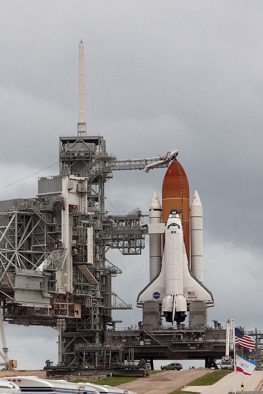 Las condiciones meteorológicas han marcado la última cuenta atrás del Atlantis