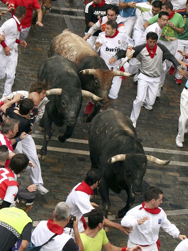 Cuarto encierro de San Fermin 2011