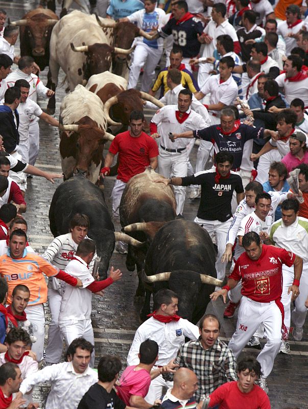 Cuarto encierro San fermín 2011