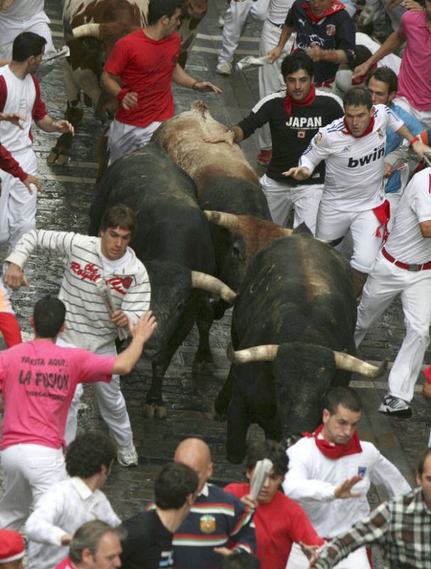 Cuarto encierro San fermín 2011