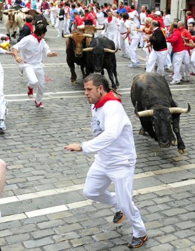  Séptimo encierro de San Fermín 2011