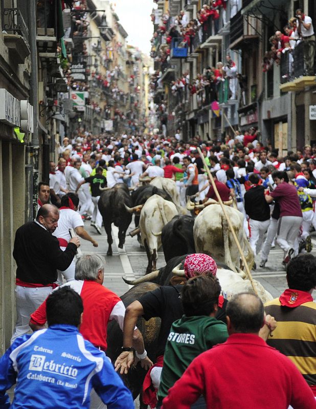 Séptimo encierro de San Fermín 2011