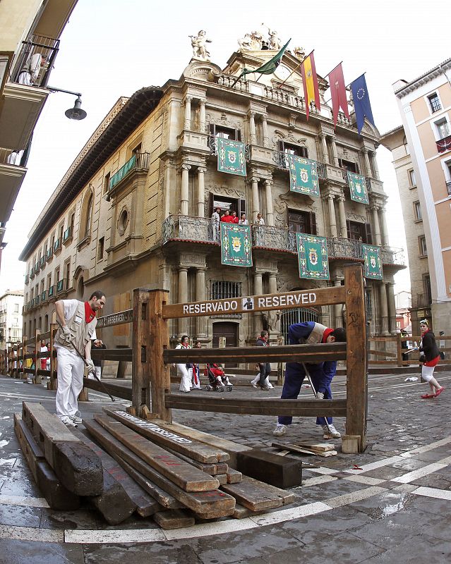 Octavo encierro  San Fermín 2011