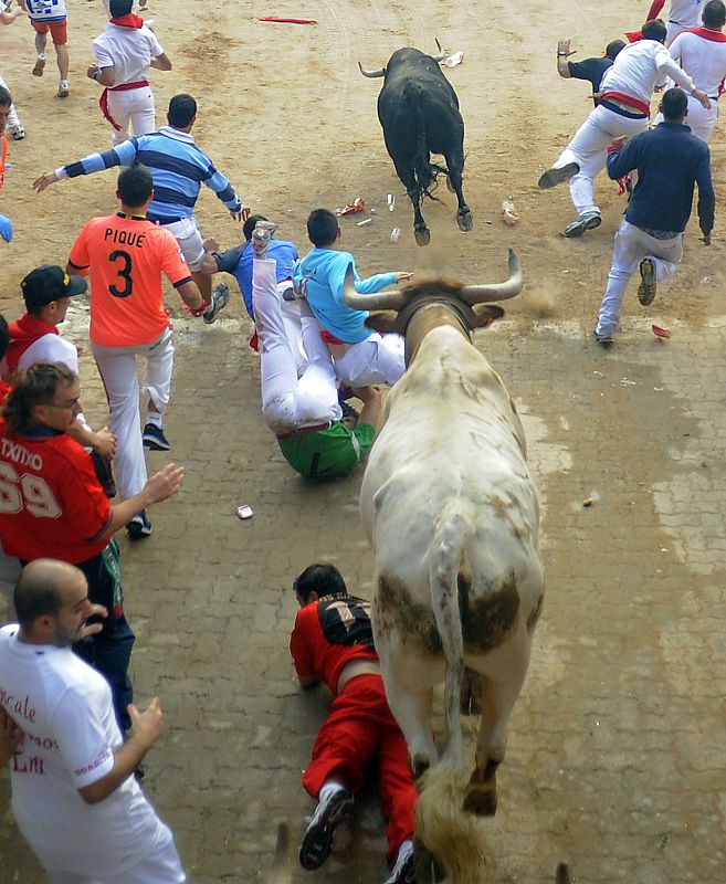 Octavo encierro  San Fermín 2011