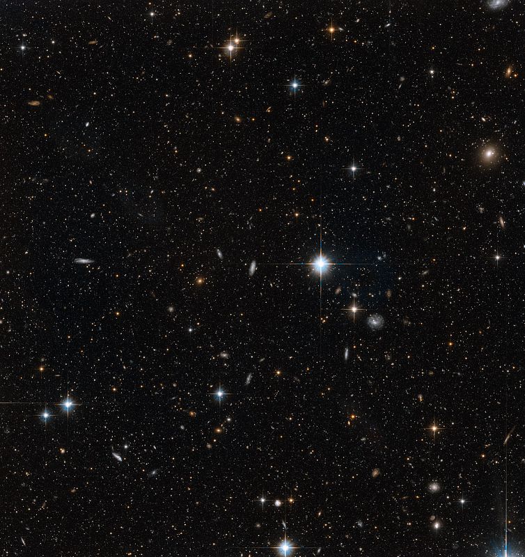 Vista de la corriente estelar de Andrómeda