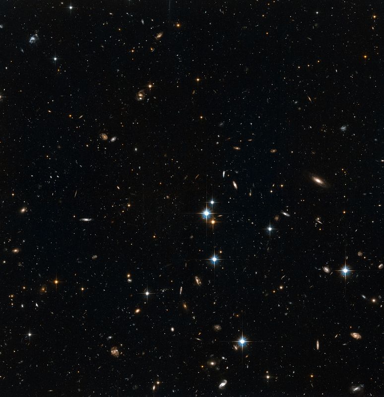 Detalle del halo de Andrómeda