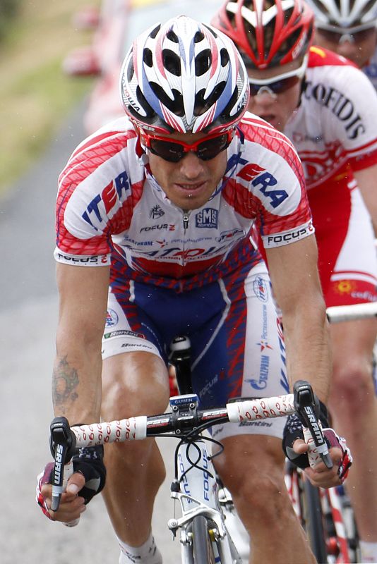 Alexandr Kolobnev ha sido el protagonista negativo del Tour de Francia, al dar positivo por dopaje.